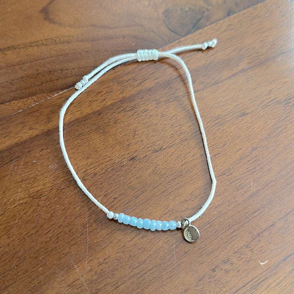 Lotus & Luna anklet